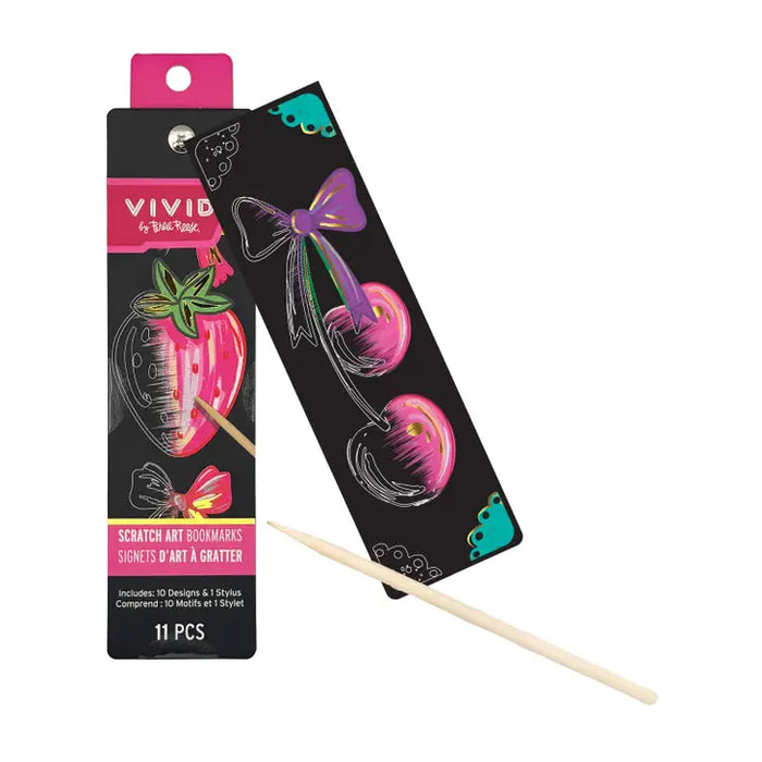 Momenta BRVV Scratch Bookmark Modern Berry