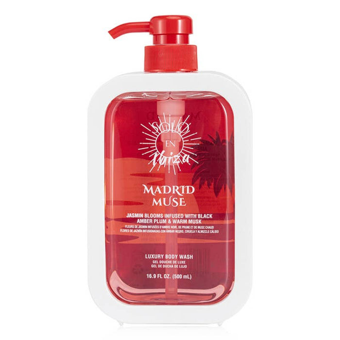 Solo en Ibiza body wash Madrid Muse