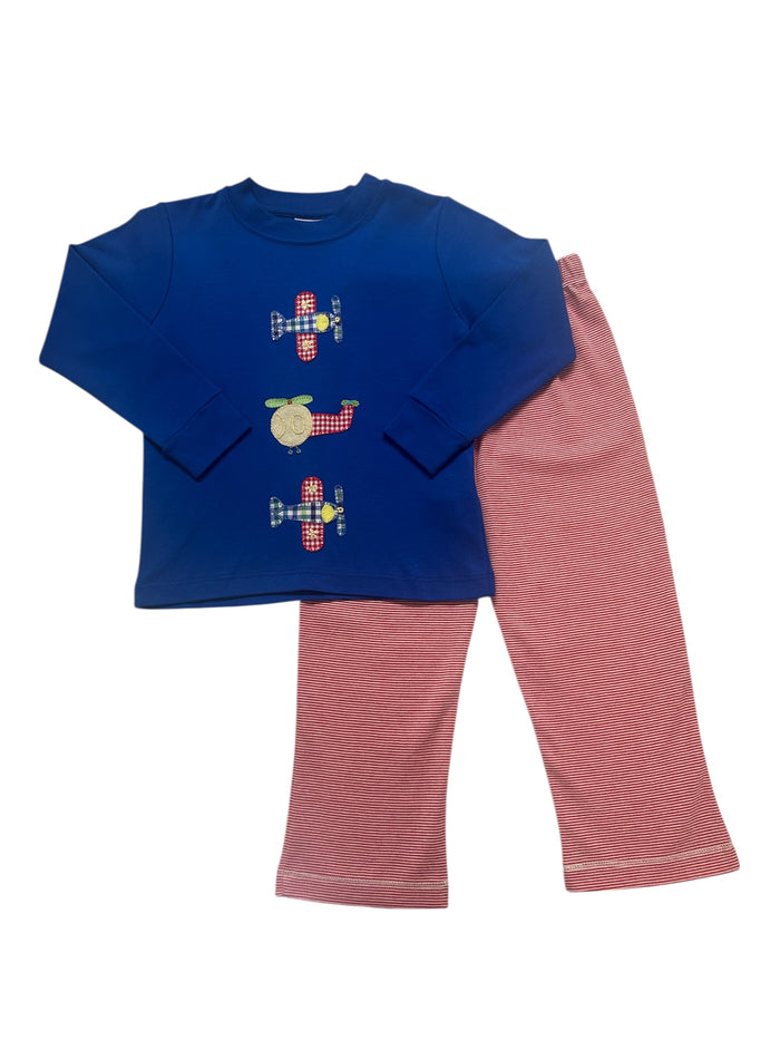 SQUIGGLES FLIGHT SCHOOL PANTS SET