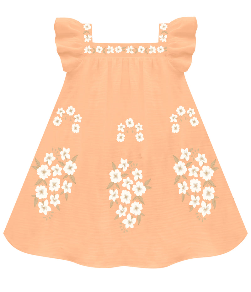 MILON APRICOT ORANGE DRESS