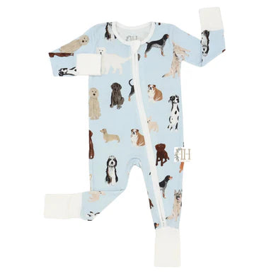 HAMNER HILL DOUBLE ZIPPER ROMPER MUTLI DOG
