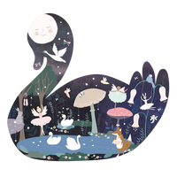 JIGSAW 40 PC ENCHANTED SWAN