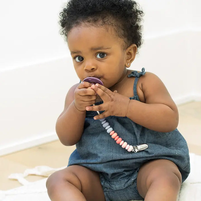 BELLA TUNNO GIRL MULTI PACIFIER CLIP