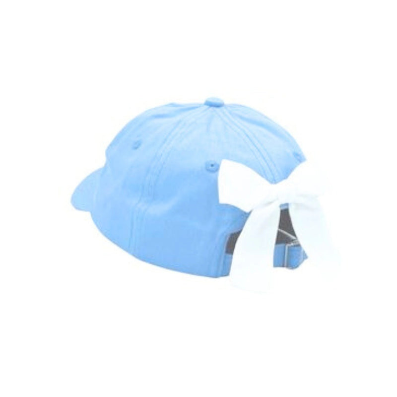 BITS & BOWS MALLARD BASEBALL HAT WITH BOW BACK