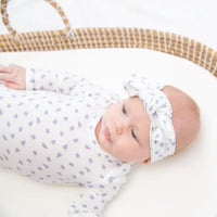 Goosies Headband Bow Set Lilac Buds