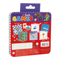 FLOSS & ROCK CARS MAGNETIC GAMES TIN
