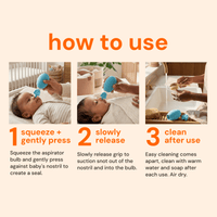 Oogiebear Baby Nose and Ear Cleaning Kit: Blue
