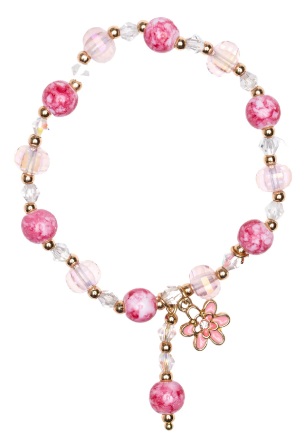 GREAT PRETENDERS BOUTIQUE PINK CRYSTAL BRACELET