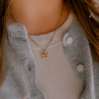 WALK BY FAITH CHARM NECKLACE