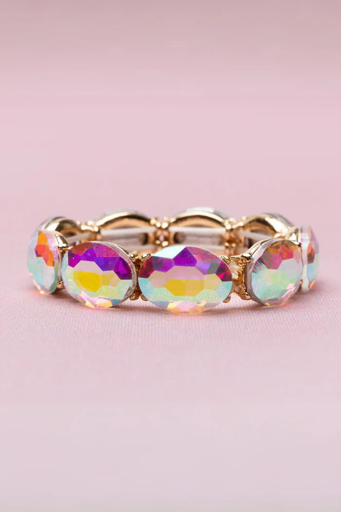 GREAT PRETENDERS BOUTIQUE CHIC AURORA BOREALIS GEM BRACELET