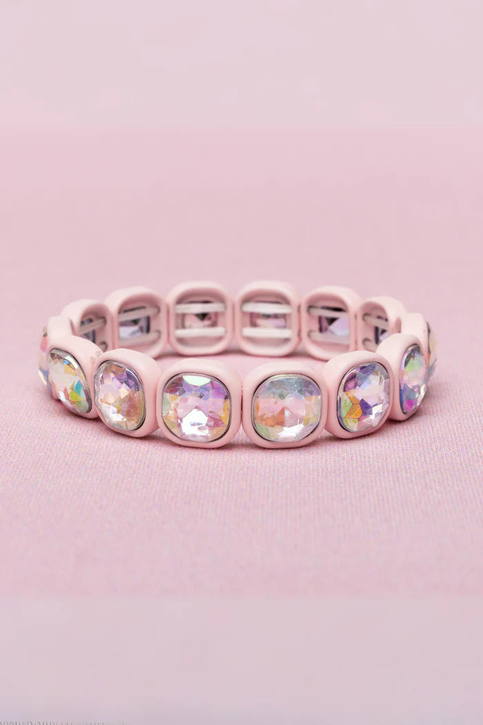 GREAT PRETENDERS BOUTIQUE CHIC SWIFTIE PINK GEM BRACELETS