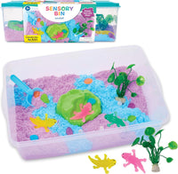 Sensory Bin Axolotl