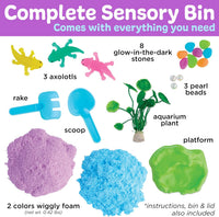 Sensory Bin Axolotl