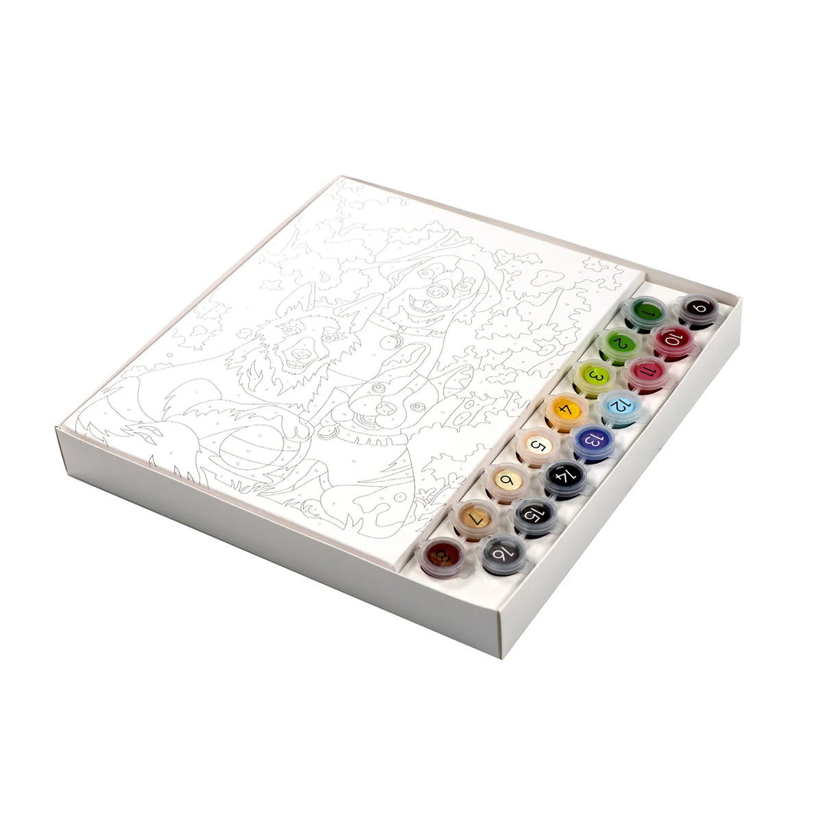PAINT BY NUMBERS DOGS