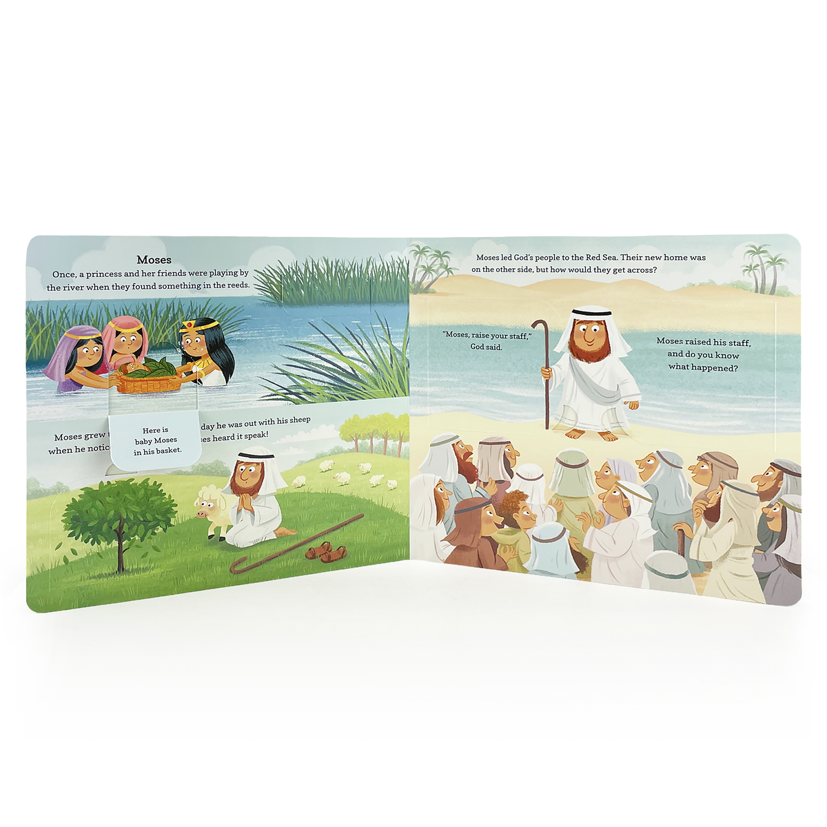 BEST LOVED BIBLE STORIES LIFE-A-FLAP BOARD BOOK