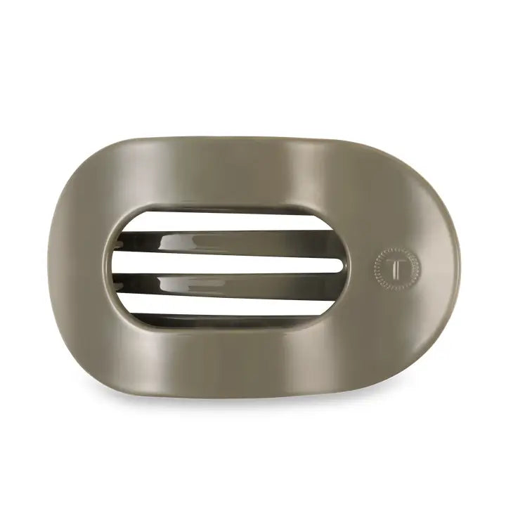 TELETIES SAGE LARGE FLAT ROUND CLIP