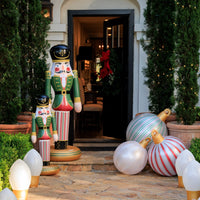 FUNBOY VINTAGE STRIPE LIGHT UP INFLATABLE ORNAMENTS