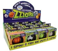 ZZZOPA WORLD'S ONLY FIDGET SPINNING BOUNCY BALL