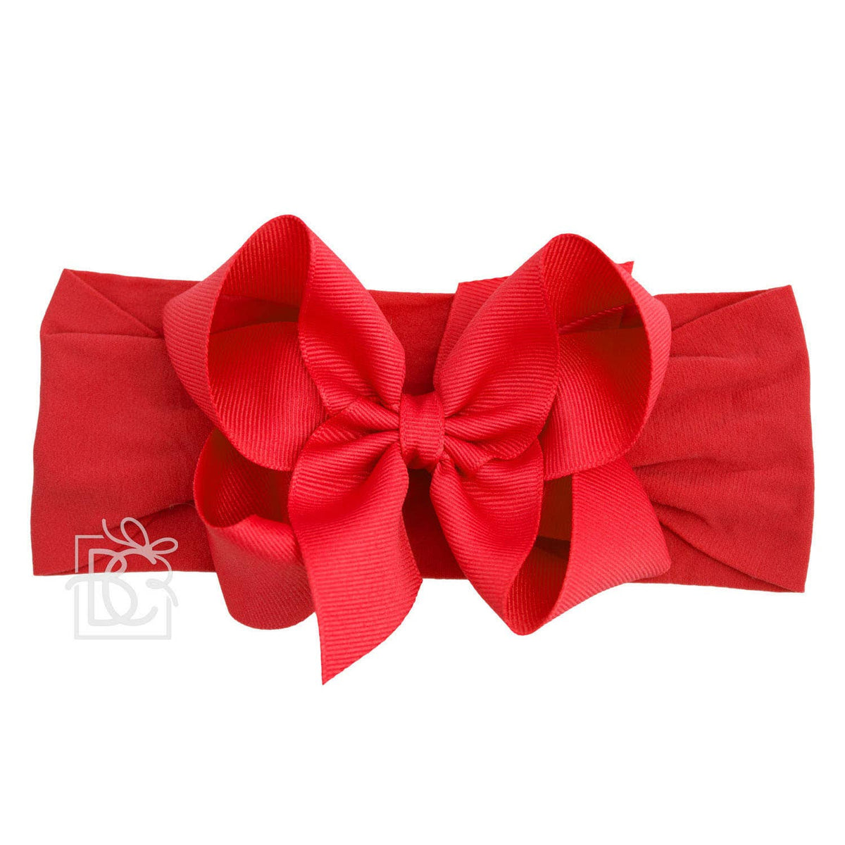 WIDE HEADBAND LARGE RED