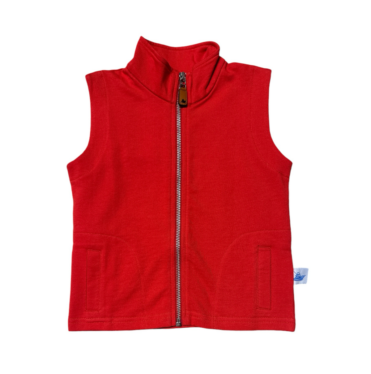 SOUTHBOUND KNIT VEST RED