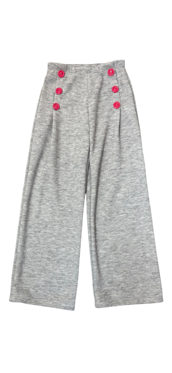 ERGE BRUSHED PONTI PANT HEATHER GREY