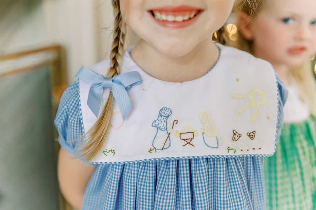 THE PROPER PEONY GIRLS MANGER DRESS