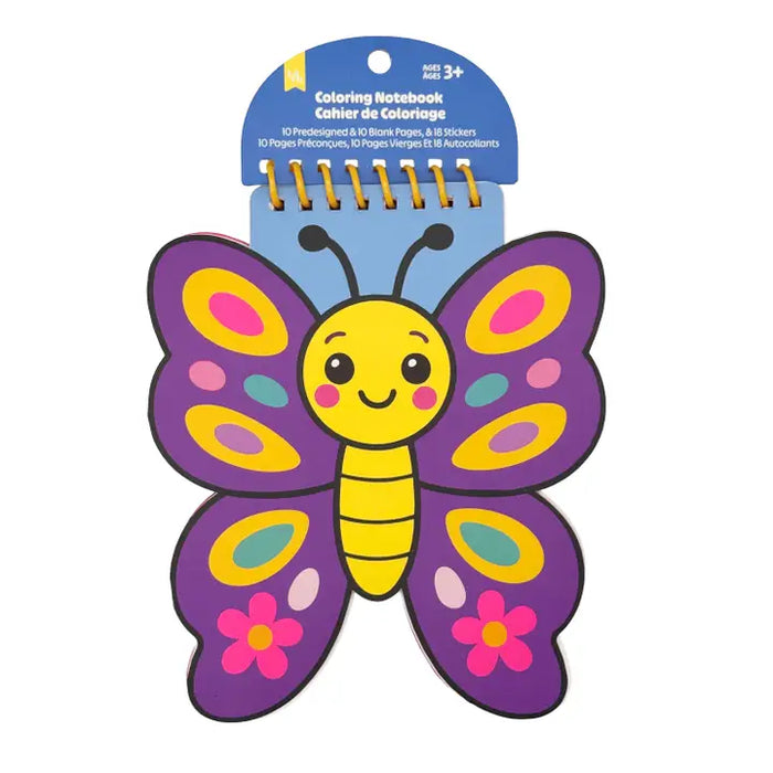 Momenta LYB Coloring Notebook Butterfly