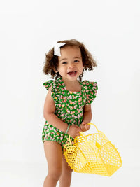 OLLIE JAY EMMY ROMPER IN BOLD BUTTERFLY