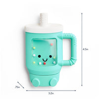 Itzy Ritzy Bitzy Shake™ - Silicone Teether with Rattle: Tumbler