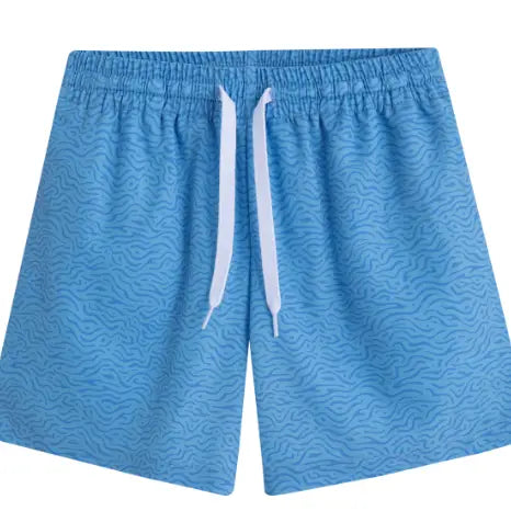 LIGHT BLUE TOPO SWIM