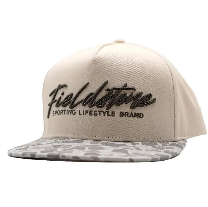 YOUTH CANVAS MARSH CAMO BILL HAT