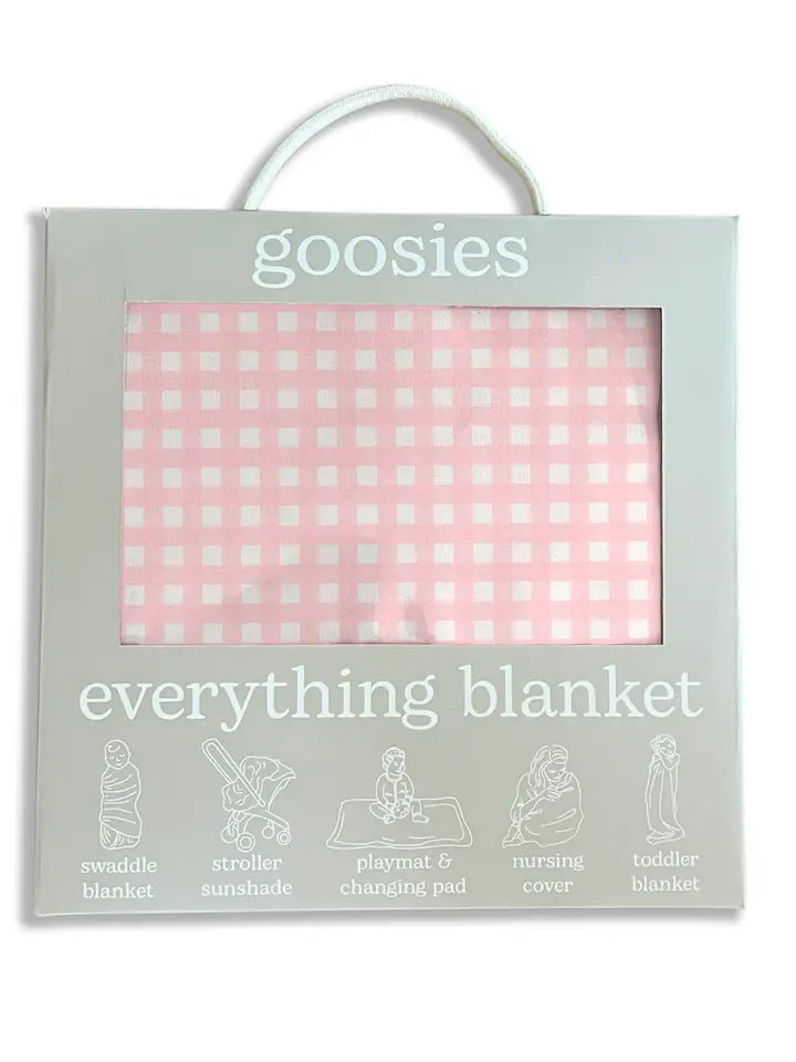 EVERYDAY BLANKET GINGHAM COTTAGE PINK
