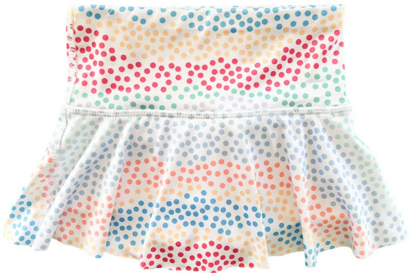 HONESTY SKORT MULTI DOTS