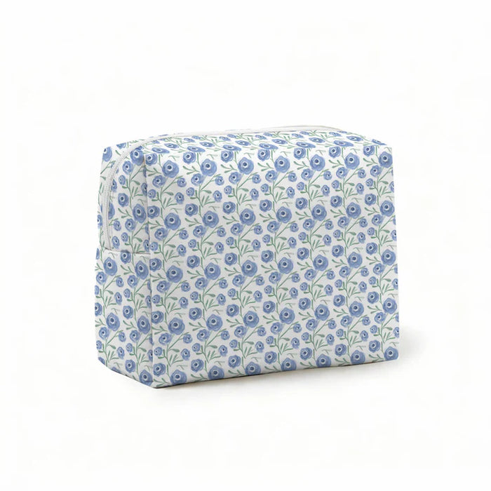 PURPLE POPPY COSMETIC/TOTE BAG