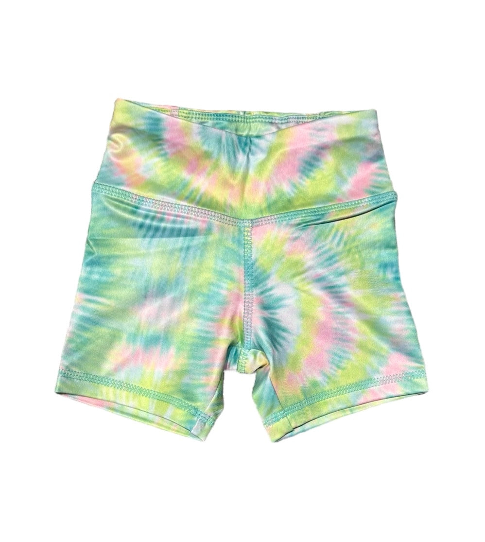 HONESTY CARTWHEEL SHORTS TIE DYE