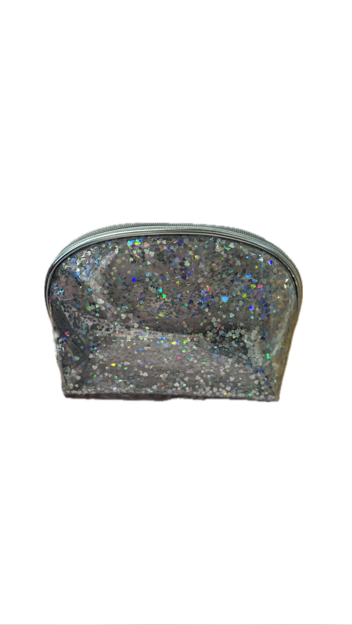 CARRYING KIND MEDIUM COSMETIC CLEAR GLITTER