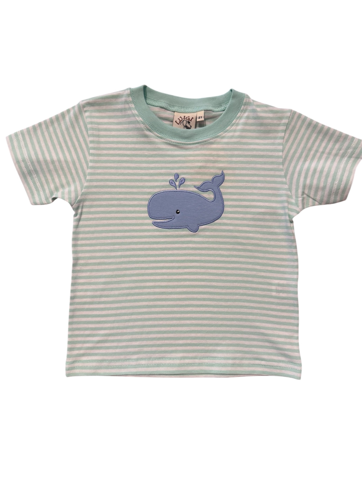 LUIGI LIGHT JADE WHALE TEE