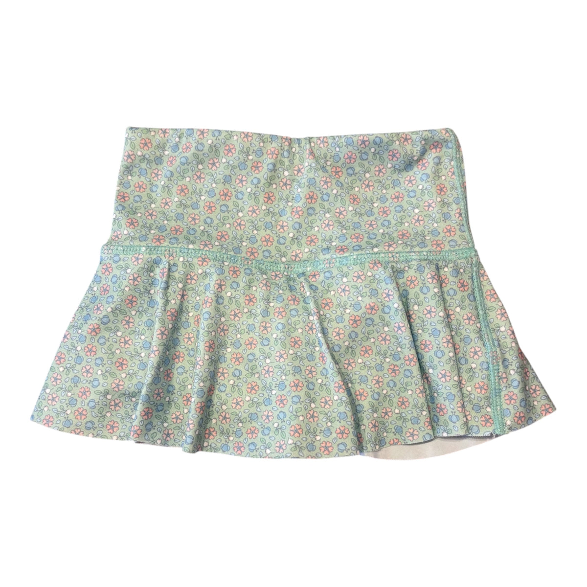 Honesty Blue/Pink Floral Skirt