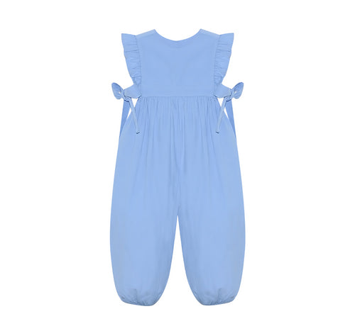 REMEMBER NGUYEN BLUE ABIGAIL GIRL LONG ROMPER