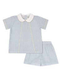 ADAM SHORT SET SKYLINE PLAID