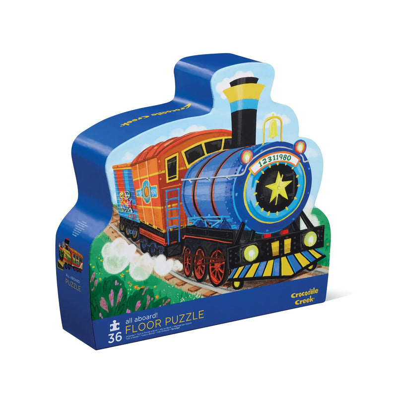 CROCODILE CREEK 36 PIECE PUZZLE ALL ABOARD