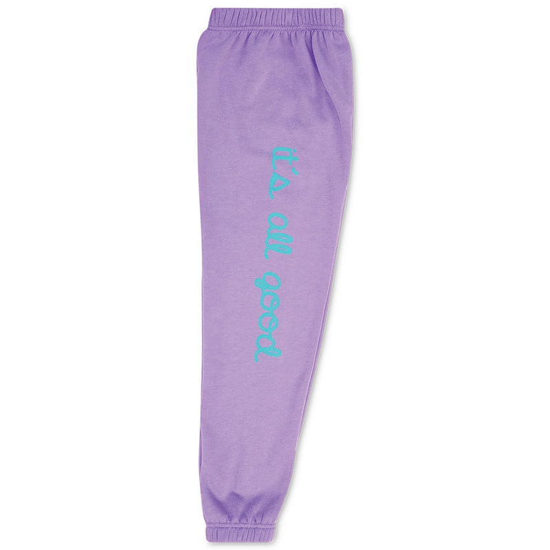 ISCREAM RAINBOW SMILE VIVID VIOLET BASIC SWEATPANT