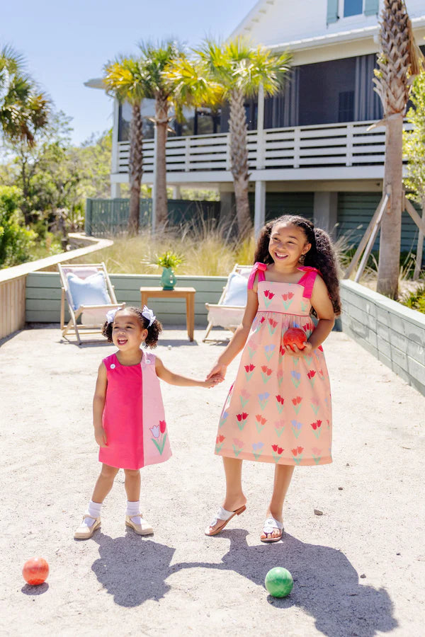 Caroline Colorblock Jumper Palm Springs Punch