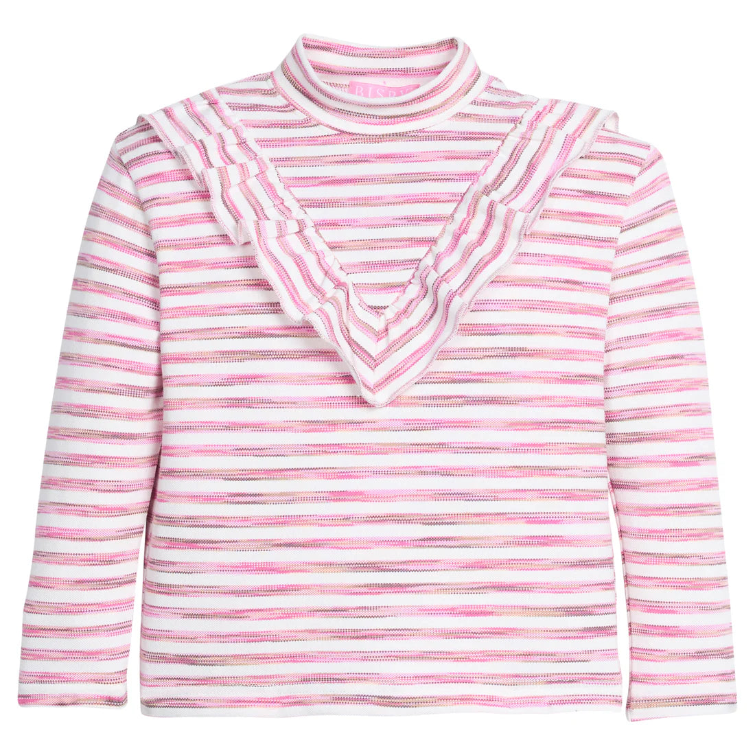 BISBY ASPEN TOP RECOLETA ROSE MULTI STRIPE