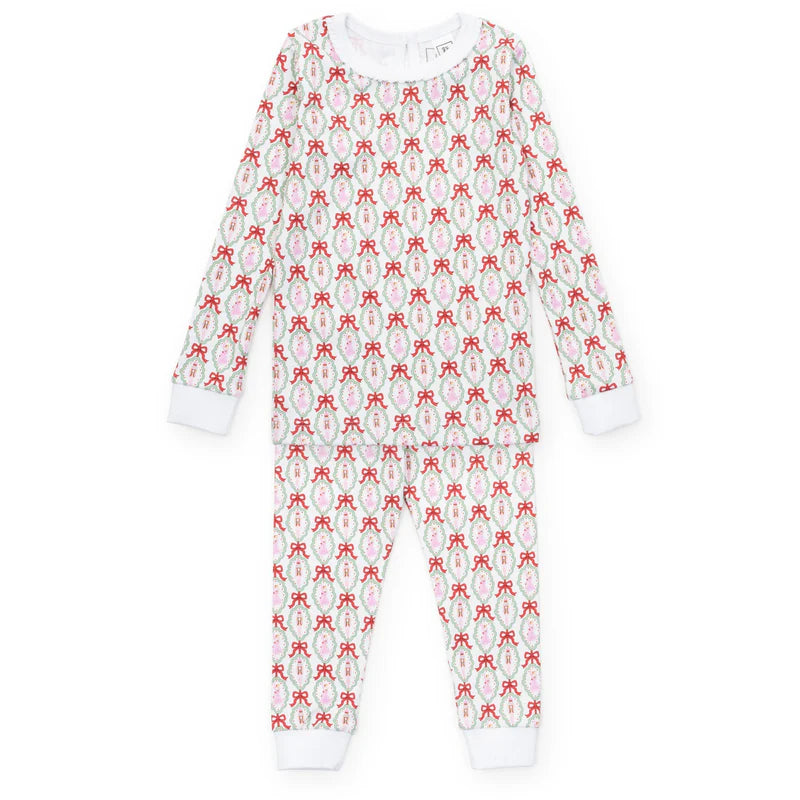LILA AND HAYES AVA GIRLS PAJAMA PANT SET NUTCRACKER BALLET