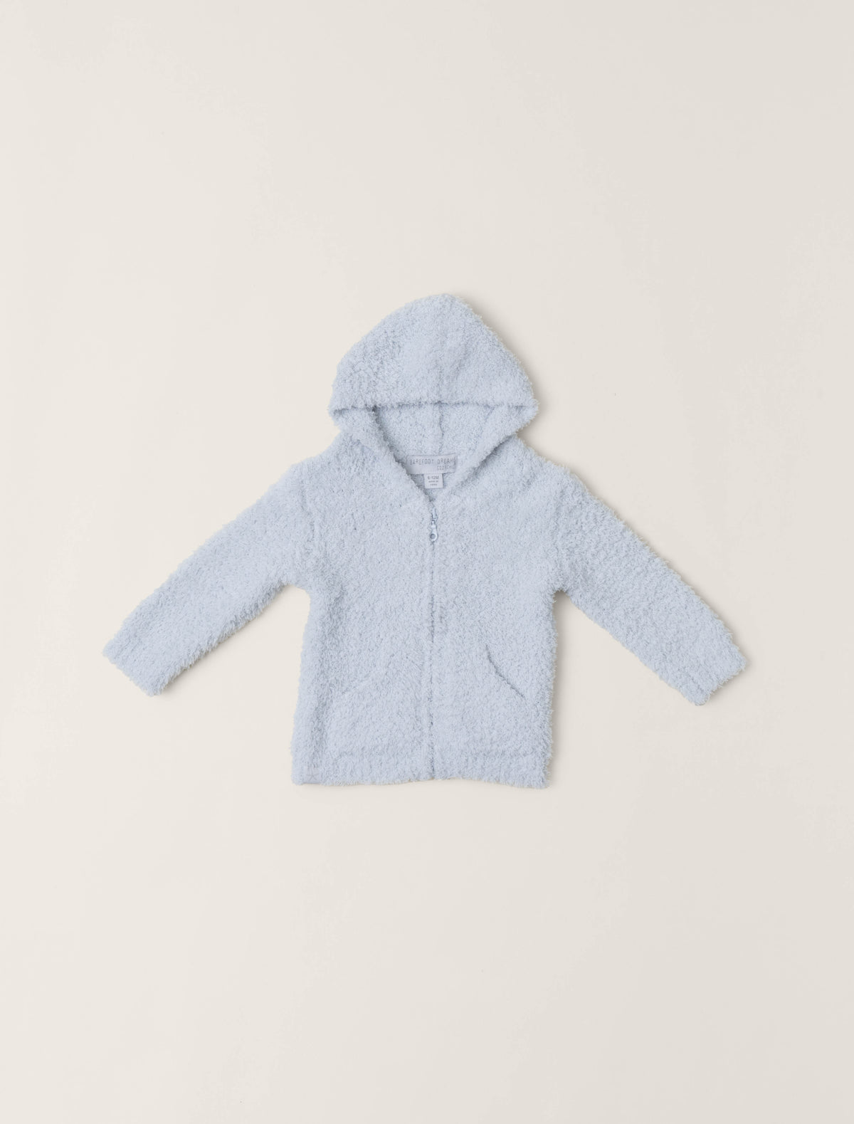 BAREFOOT DREAMS COZYCHIC INFANT HOODIE BLUE