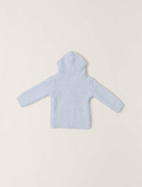BAREFOOT DREAMS COZYCHIC INFANT HOODIE BLUE