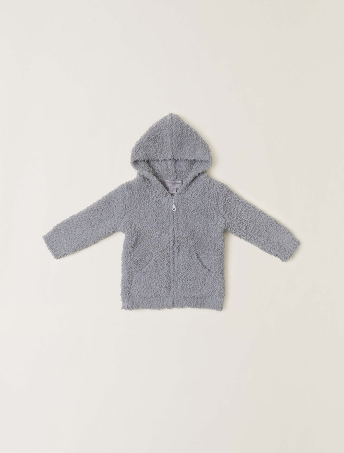 BAREFOOT DREAMS COZYCHIC TODDLER HOODIE DOVE GRAY