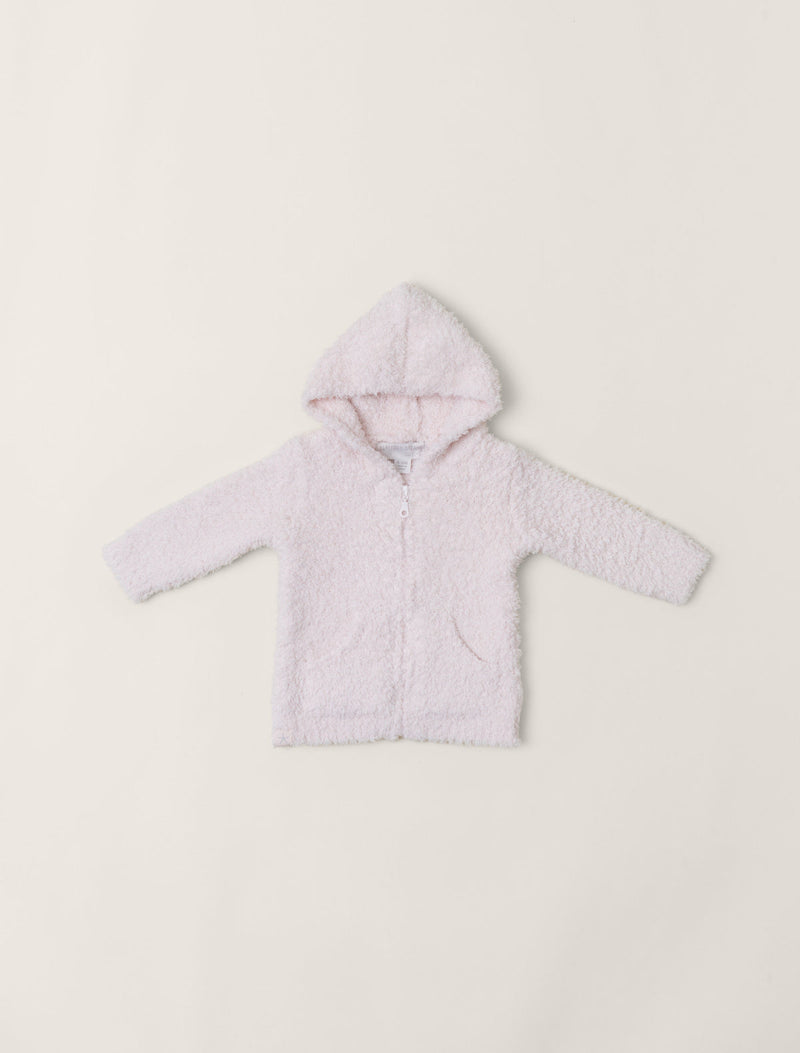 BAREFOOT DREAMS COZYCHIC INFANT HOODIE PINK