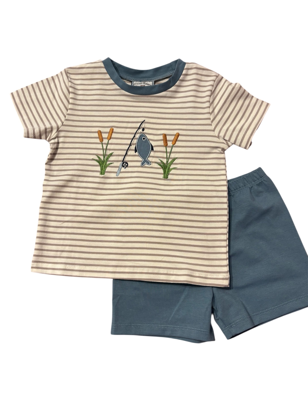 CATCH OF THE DAY BOYS SHORT SET